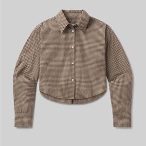 CITIZENS OF HUMANITY
ANA CROPPED SHIRT | HERITAGE PLAID